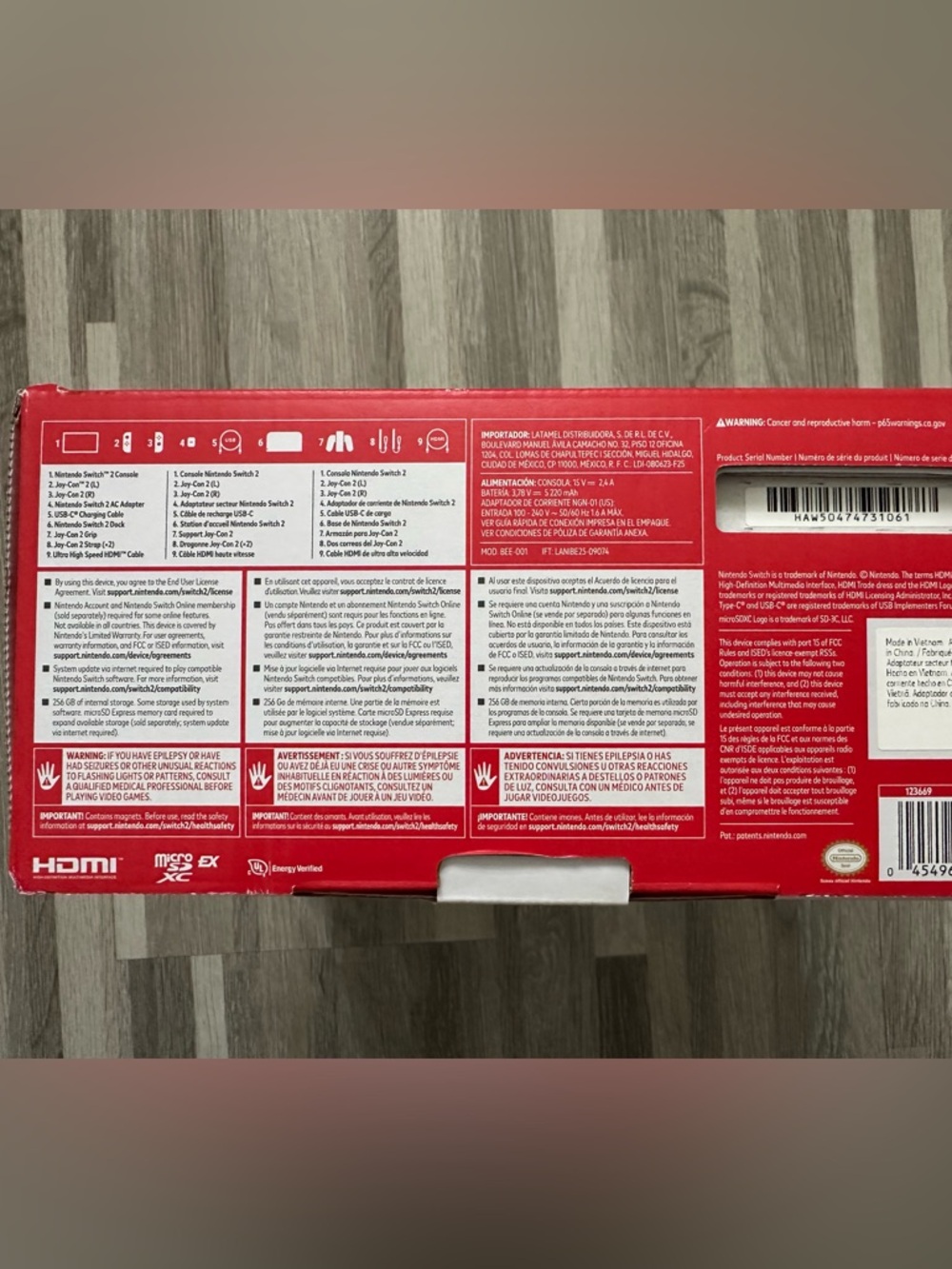 Nintendo Switch 2 Console – 256GB – In Original Box - Picture 2 of 8